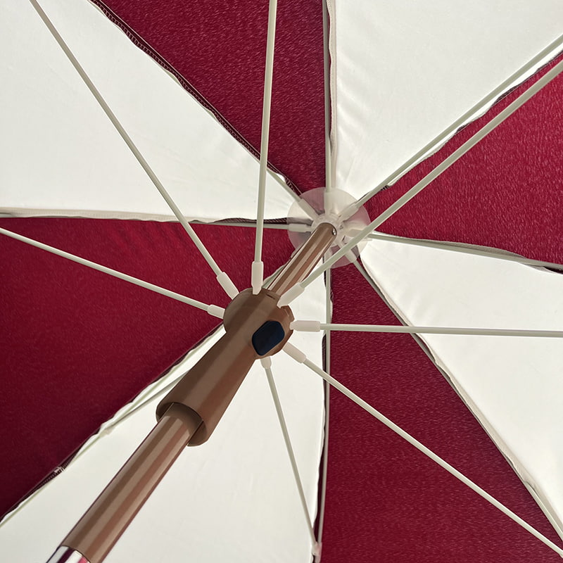 Khung sợi 2M, trục nhôm nhẹ, ô che nắng thông thường.