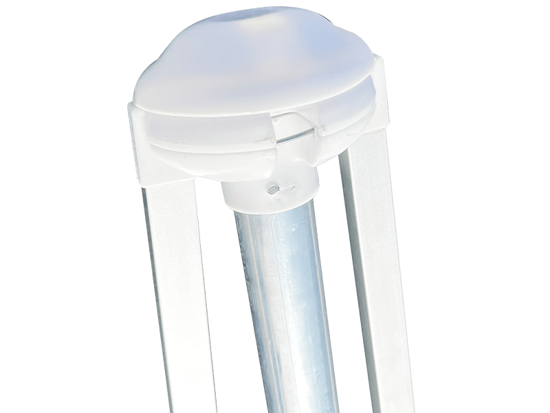 Ô dù bãi biển trang trí 2 gân 2,8 * 2,4M