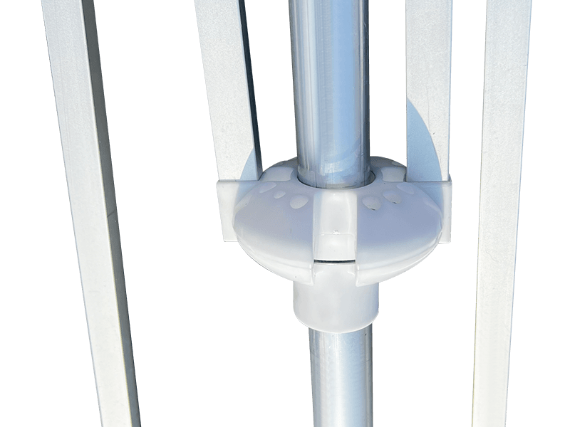 Ô dù bãi biển trang trí 2 gân 2,8 * 2,4M