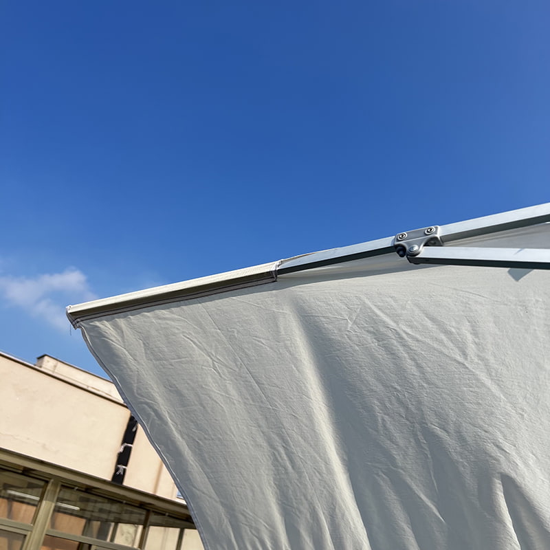 Ô dù bãi biển trang trí 2 gân 2,8 * 2,4M