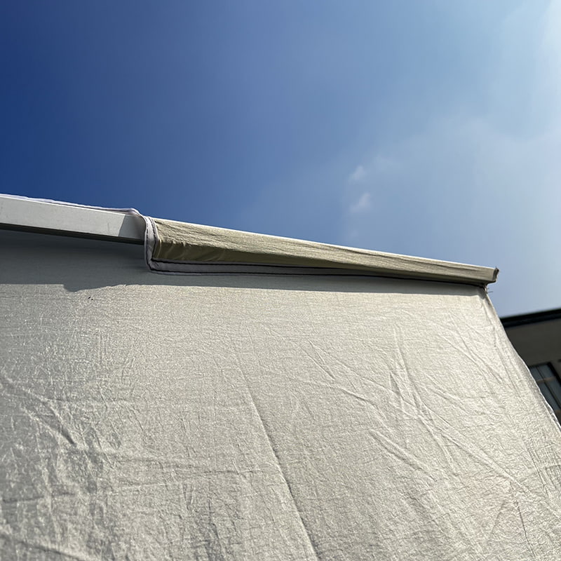 Ô dù bãi biển trang trí 2 gân 2,8 * 2,4M