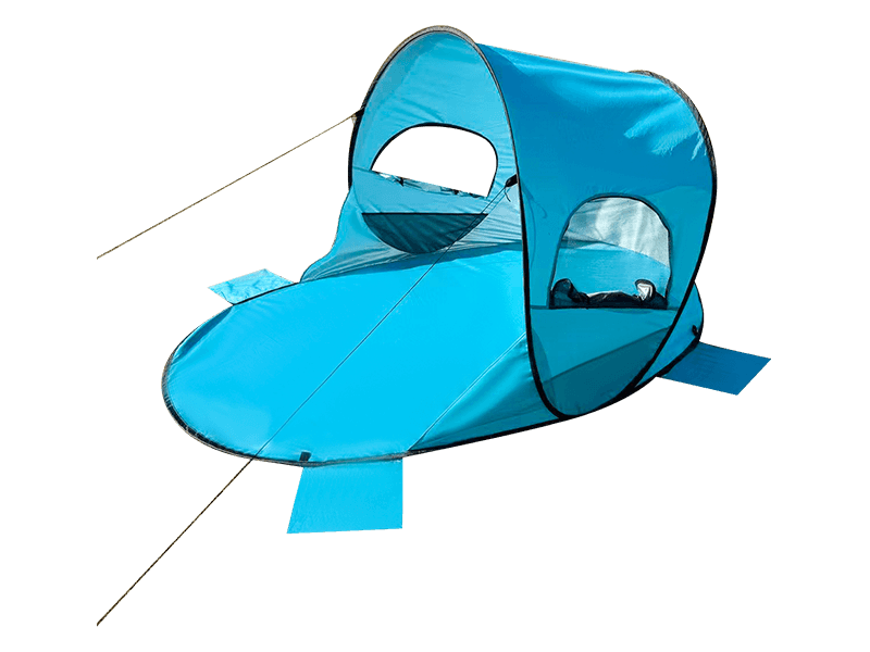 Lều bãi biển di động được thiết lập nhanh cho nhiều người ngoài trời
