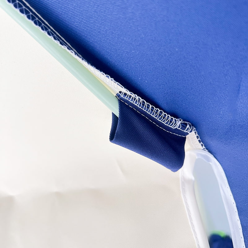 Ô chùa chắp vá màu xanh và trắng 2,5M