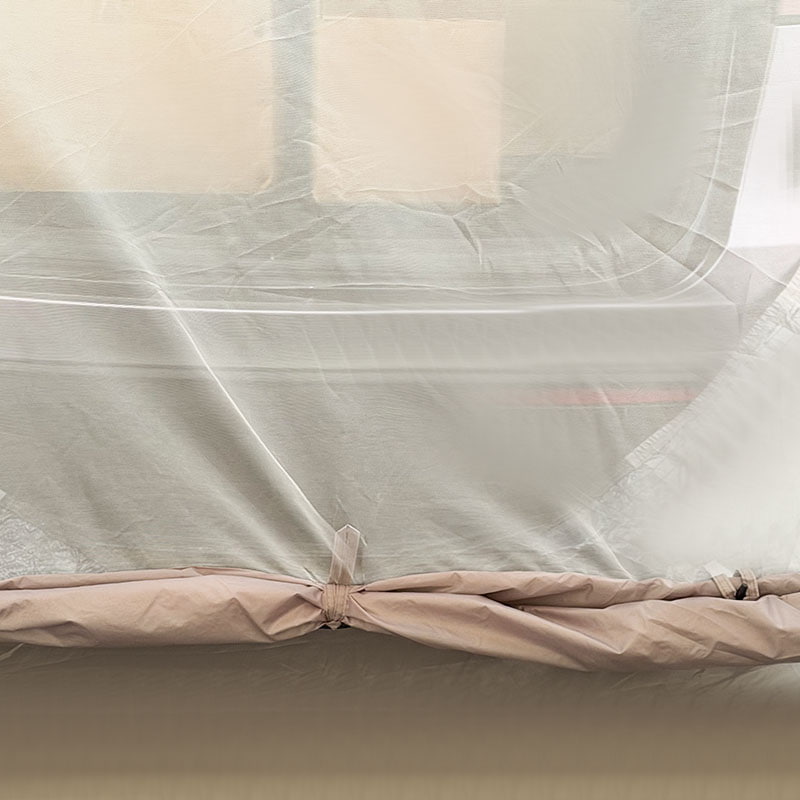 Lều hai lớp cắm trại ngoài trời kết nối với phía sau xe