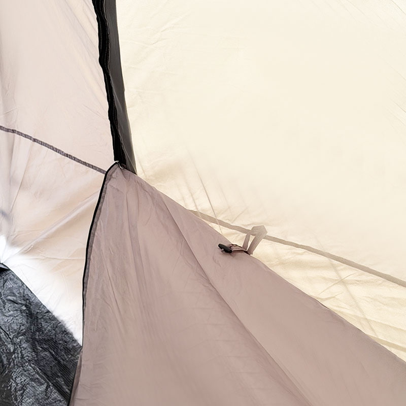 Lều hai lớp cắm trại ngoài trời kết nối với phía sau xe