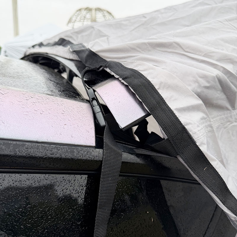 Lều hai lớp cắm trại ngoài trời kết nối với phía sau xe